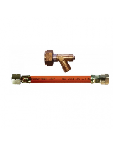 Butangas-Propanschlauch 75cm