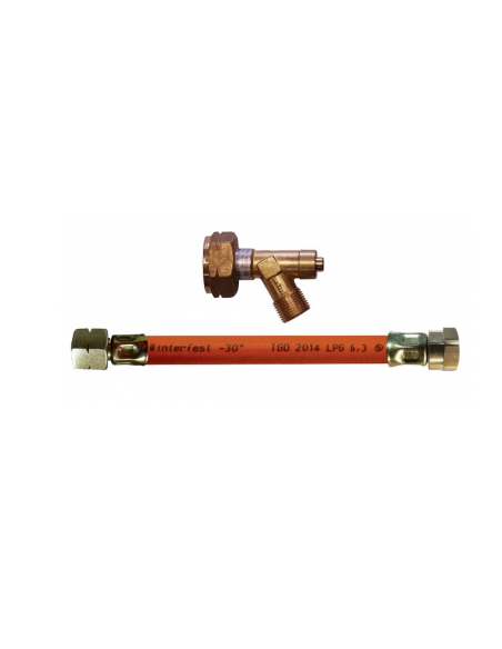Manguera de propano de gas butano 75cm