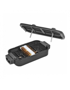 Watertight junction box for 8 x 4 connections