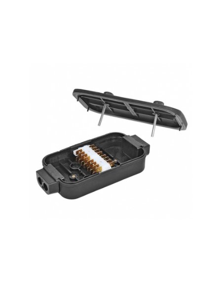 Watertight junction box for 8 x 4 connections