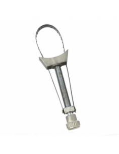 Llave para filtro de aceite ajustable con correa de acero Pro Plus