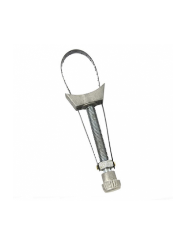 Clé à filtre à huile réglable à sangle en acier Pro Plus