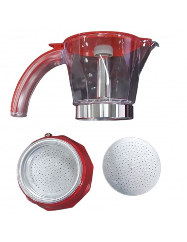 Cafetera Italiana de aluminio Nera