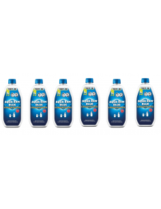Pack x6 Thetford Aqua kem Blue Concentrado 0.78 Litros