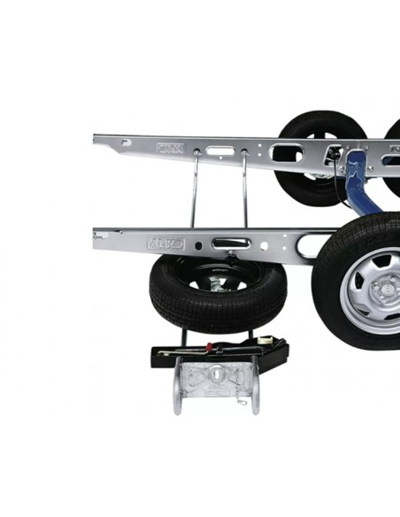 Soporte rueda de repuesto para chasis