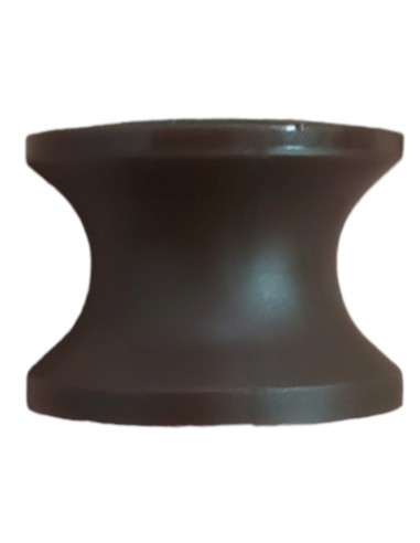 Brown screwed button for Box closure (Falleba)