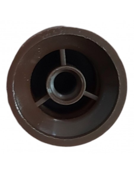 Brown screwed button for Box closure (Falleba) Brown screwed button for Box closure (Falleba)