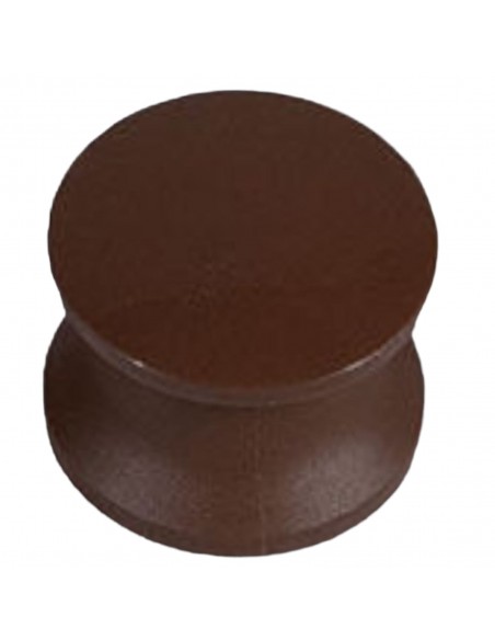 Bouton vissé marron pour fermeture Box (Falleba)