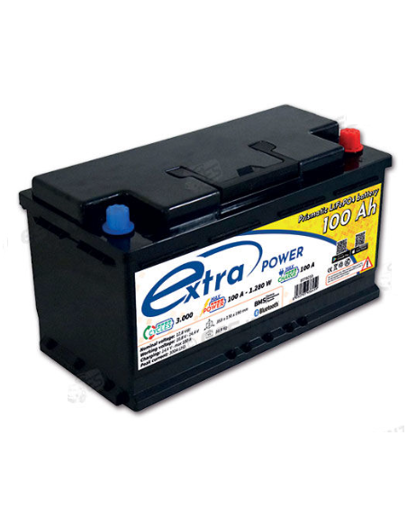 Batteria al litio LIFEPO4 100Ah Zasdar