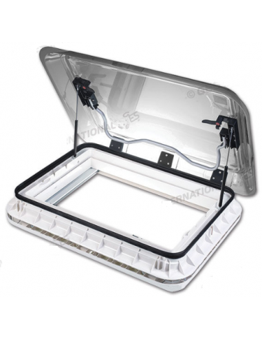 Extra Vent lumière du ciel 50 x 70 cm avec lumière LED