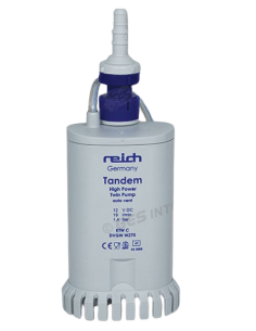 Bomba sumergible Twin de doble con caudal de 19 L/min Reich