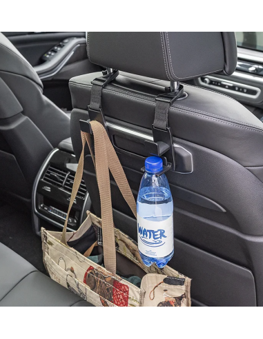 High strength headrest hook, 2 units