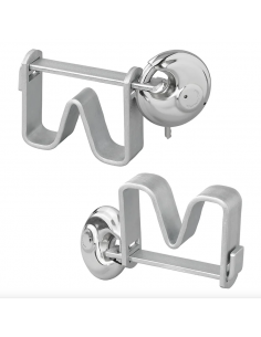 Support avec verrouillage anti-rouge et fermeture de disque