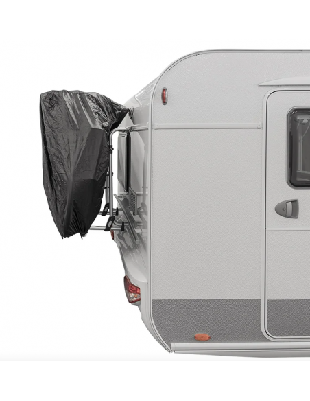 Funda de bicicleta protectora negra