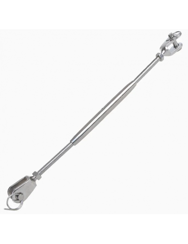 Tensor de cuerda en acero inoxidable M6 náutica