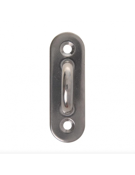 Deck Eye Plate, A4 80x25mm, RVS AISI 316