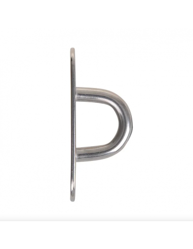 Plaque d'oeil de pont, A4 80x25mm, RVS AISI 316