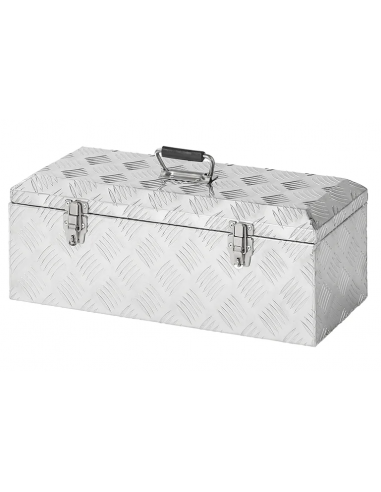 Caixa de ferramentas, alumínio, 570 x 245 x 220 mm