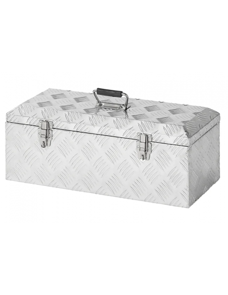 Toolbox, aluminum, 570 x 245 x 220 mm