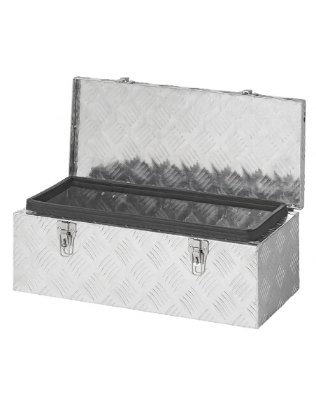 Caja de herramientas de aluminio 570 x 245 x 220 mm