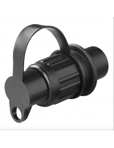 Adaptador estanco enchufe de remolque 3 pines de PVC