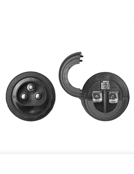 Adaptador enchufe de remolque 3 pines.