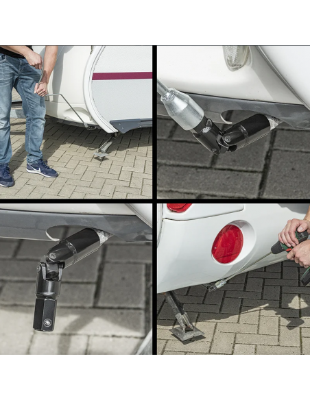 Adaptador de articulación de patas con soporte giratorio de 19 mm