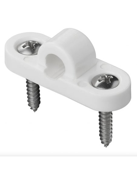 Horizontal White Plastic Bridge Pack 3