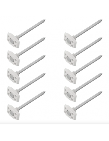 Metal plate 10 cm. 10 units