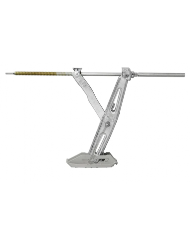 Stabilizzatore angolare per caravan 1000 kg 605x280 mm Al.:470 mm + piastra di supporto