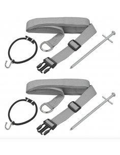 Suction belts for awning 2x 2.90 meters