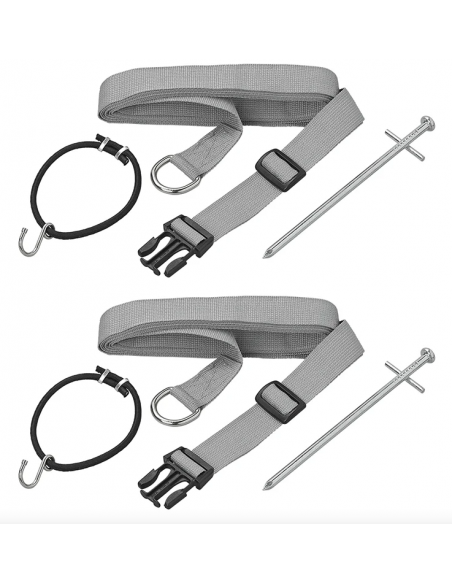 Suction belts for awning 2x 2.90 meters