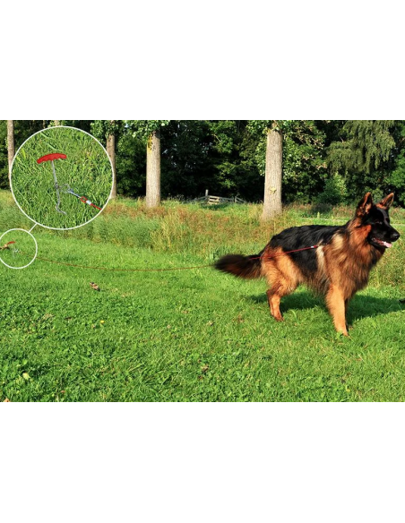 Estaca piqueta sacacorchos multiusos con mango