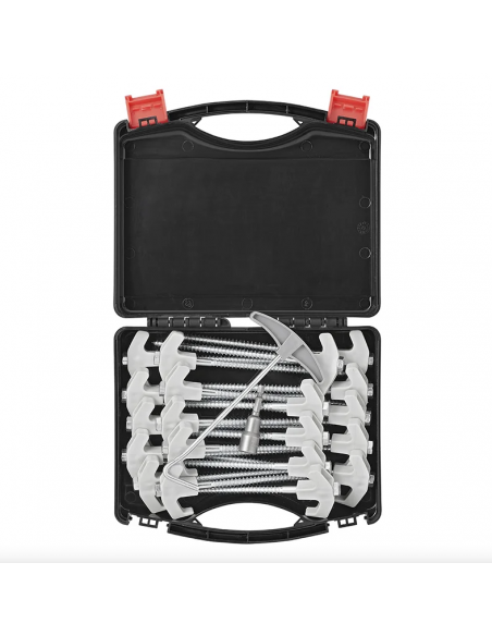 20 cm screwable metal plates case. 20 units