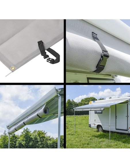 Parasole anteriore per tende da soffitto e da parete 380 x 200 cm.