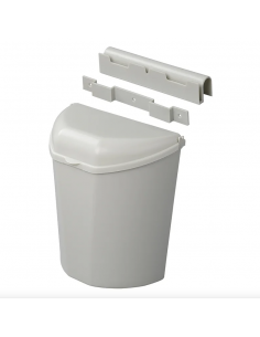 Cubo de basura  con tapa 6L para caravana