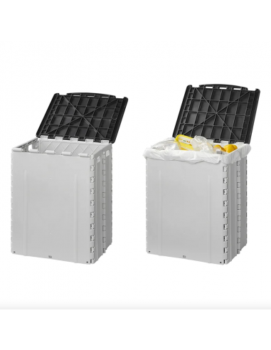 Papelera plegable de 30L