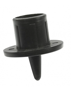 Pata de 25 mm en punta para mástil de avance