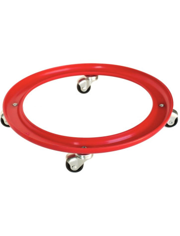 Suporte para garrafa de butano com rodas