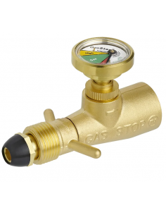 GasStop Notschließventil für Propangasflaschen in Schweden