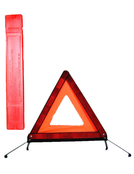 Safety triangle with case