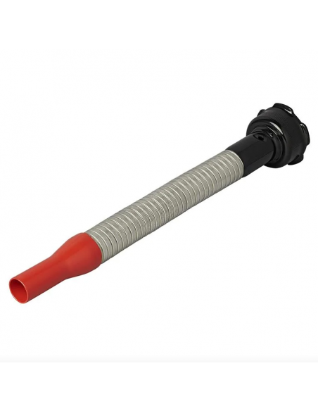 Tubo di versamento flessibile per benzina e diesel.