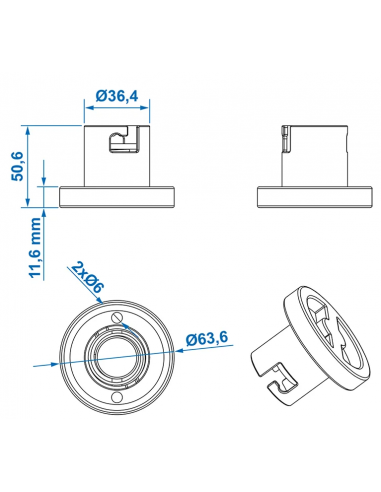 Langer LPG-Einfülldeckel