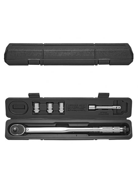 Torsion key with storage box.