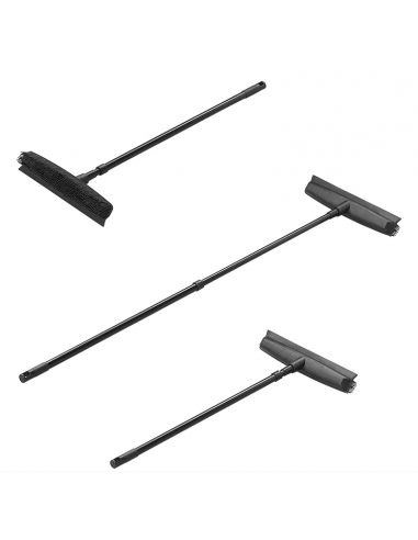 Gummibesen mit Teleskopstiel, 68 - 120 cm