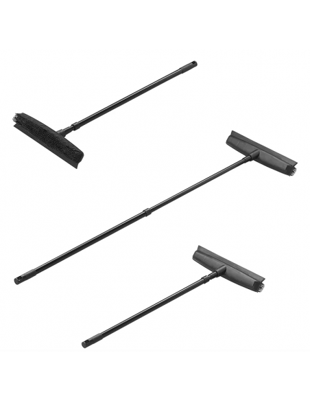 Gummibesen mit Teleskopstiel, 68 - 120 cm