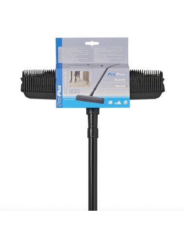 Rubber coat with telescopic handle, 68 - 120 cm