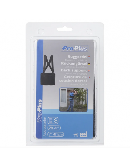 Cinturón de soporte trasero S 71-81cm