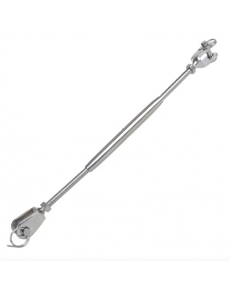 Tendeur de fourche, M5, 2.5mm, A4 RVS AISI 316