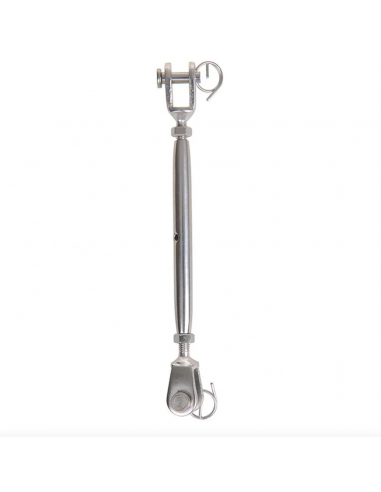 Tendeur de fourche, M5, 2.5mm, A4 RVS AISI 316